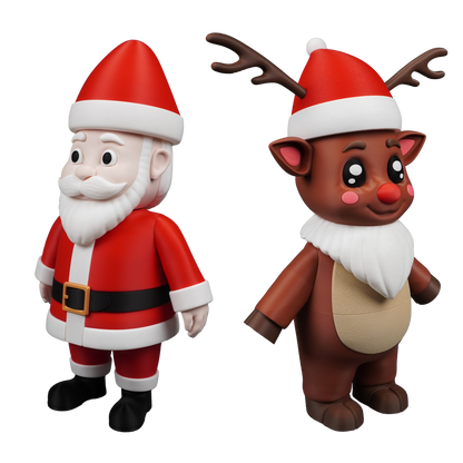 TitanPals Duo - Santa & Rudolph